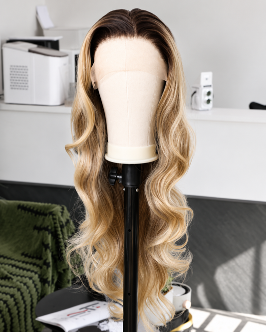 Beyonce Bombshell Wig(human blend)