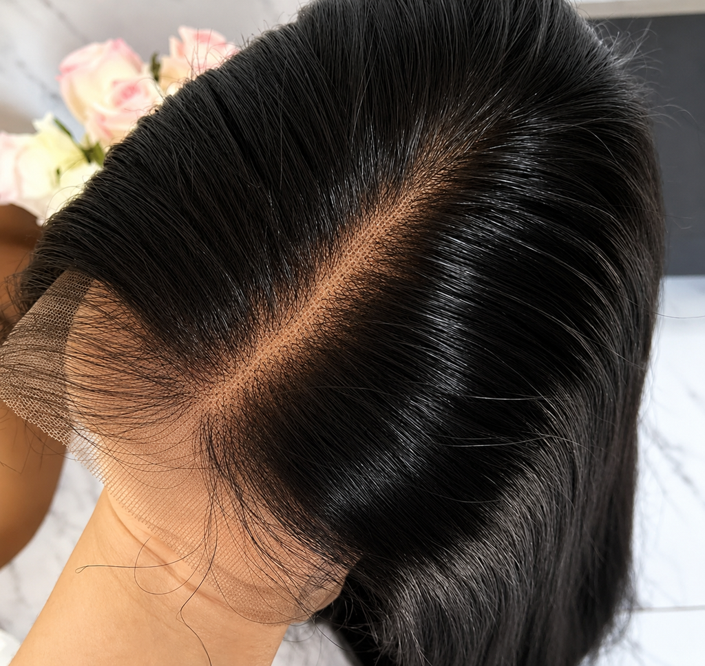 "16" Brazilian Hair Full Frontal Wig.
