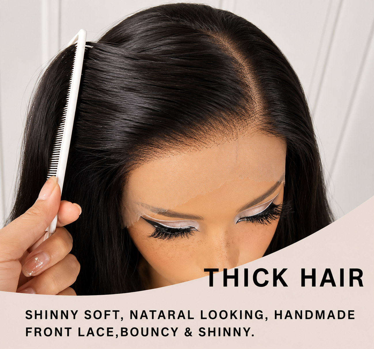 Miss Dior Wig(human blend wig)